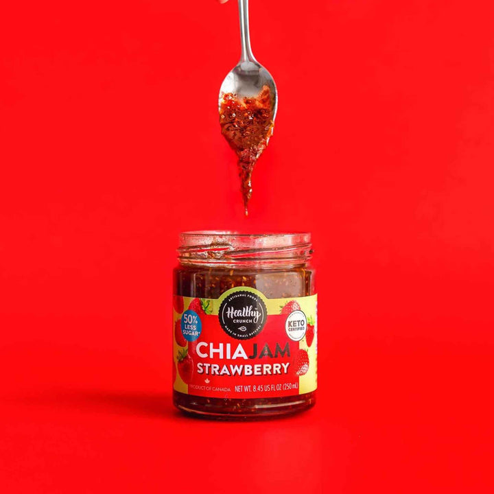 Healthy Crunch Keto Strawberry Chia Jam, 230g