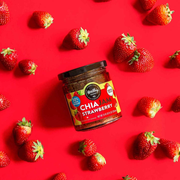 Healthy Crunch Keto Strawberry Chia Jam, 230g