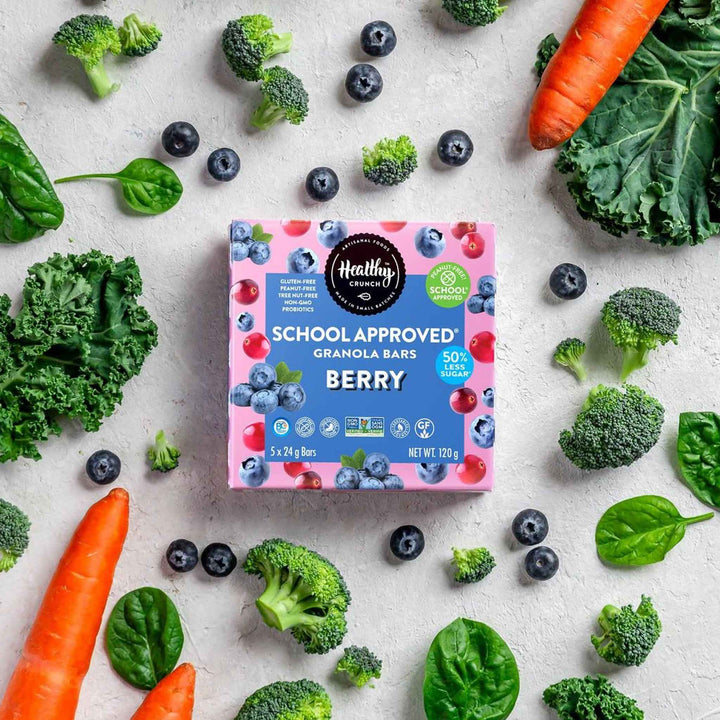 Healthy Crunch Berry Granola Bars, 6 bars