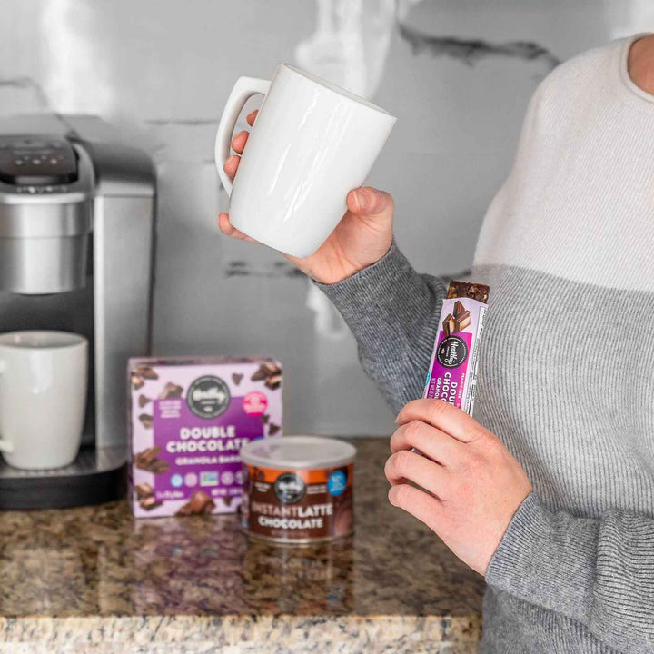 Healthy Crunch Double Chocolate Granola Bars, 6 bars