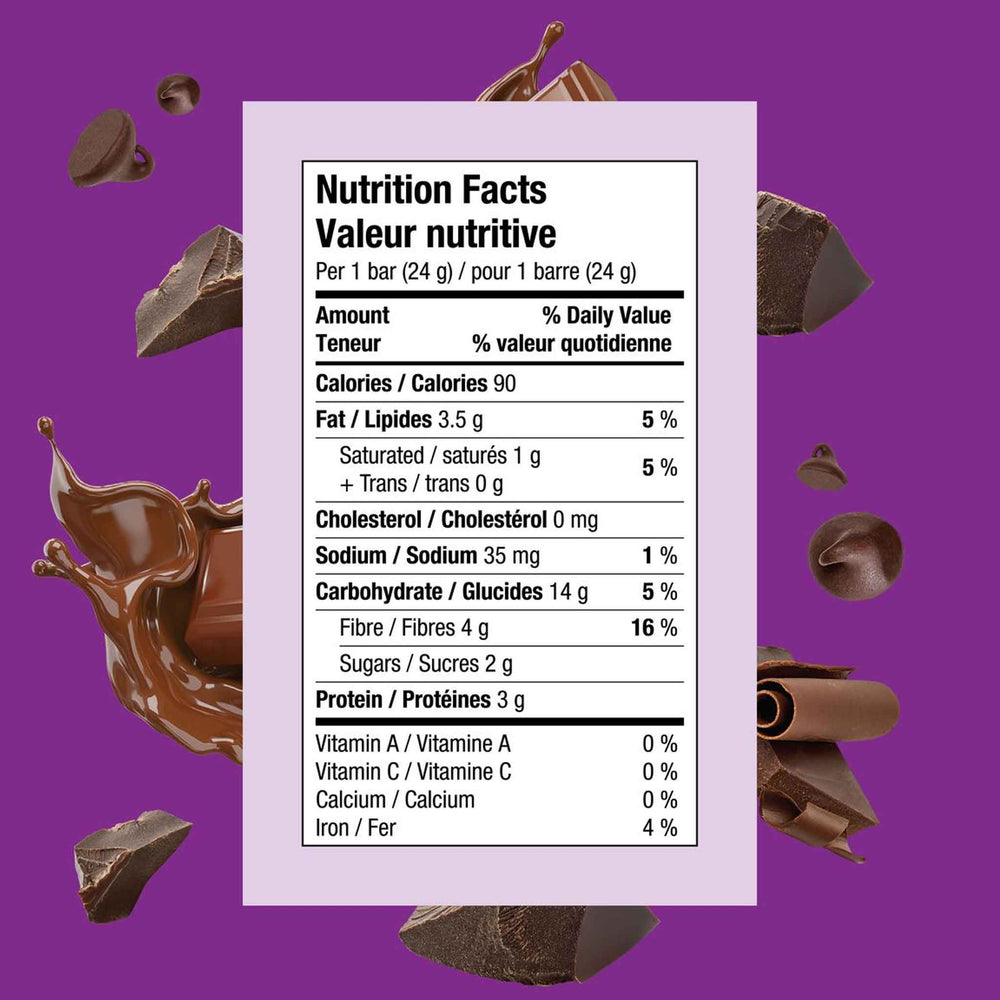 Healthy Crunch Double Chocolate Granola Bars, 6 bars