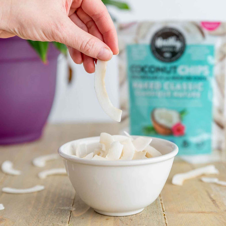 Healthy Crunch Classic Naked Coconut Chips, 100g