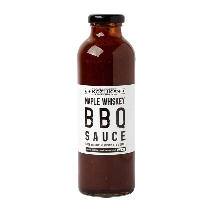 Kozlik's Maple Whiskey BBQ Sauce, 300ml