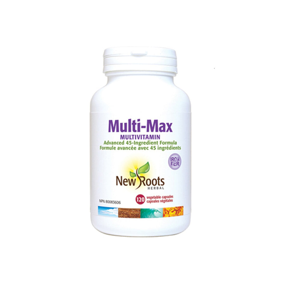 New Roots Multi-Max Multivitamin, 120 Capsules