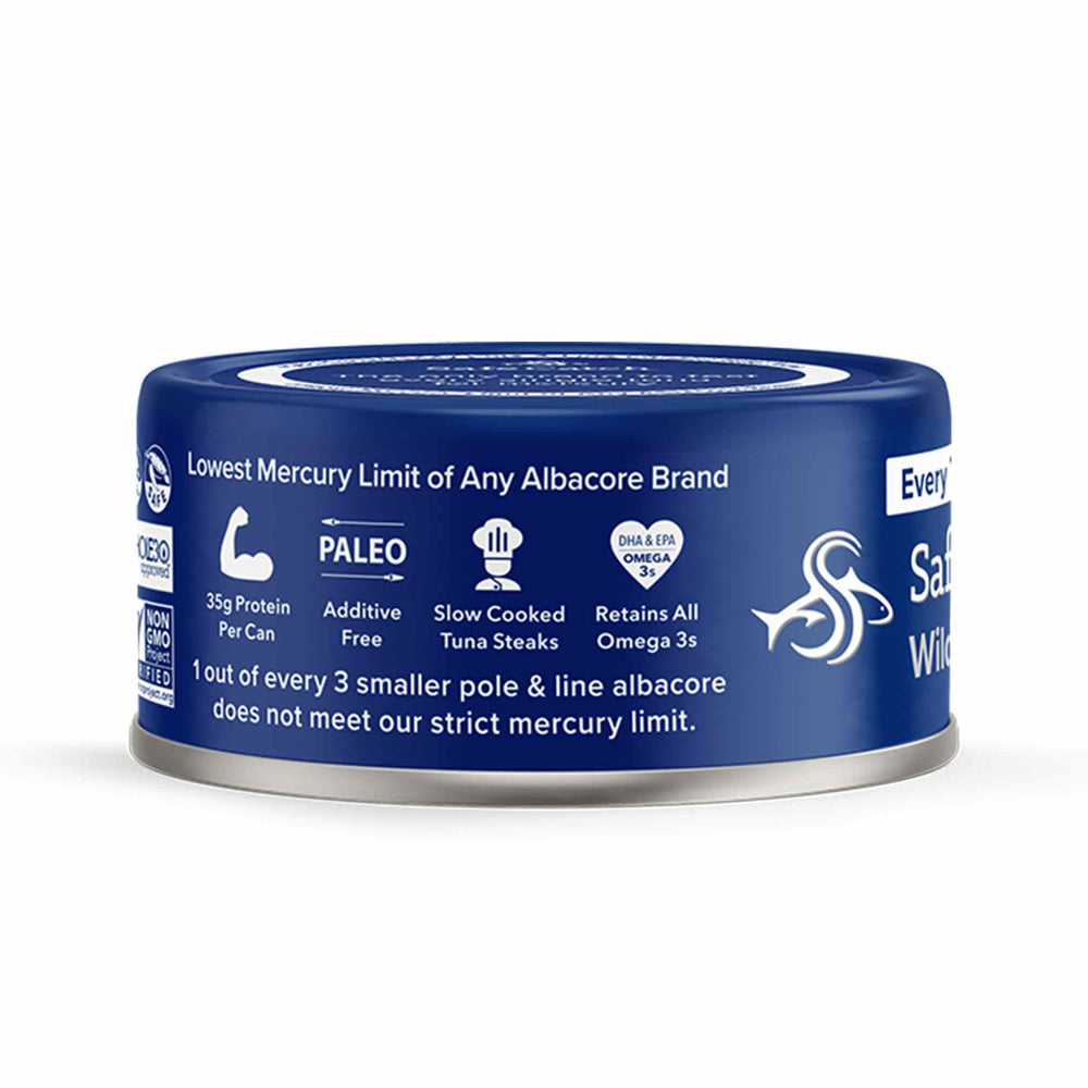 Safe Catch Unsalted Wild Albacore Tuna, 142g