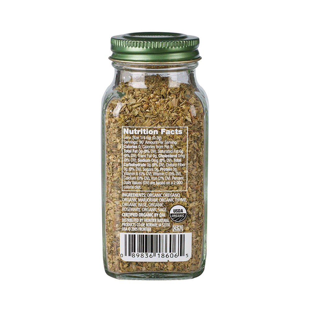 Simply Organic Italian Seasoning, 22g