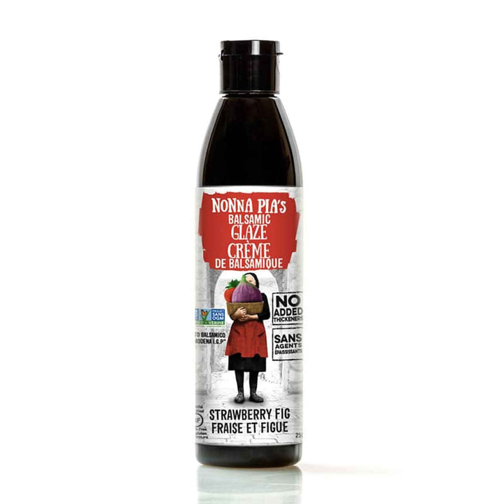 Nonna Pia's Balsamic Glaze - Strawberry Fig, 250ml
