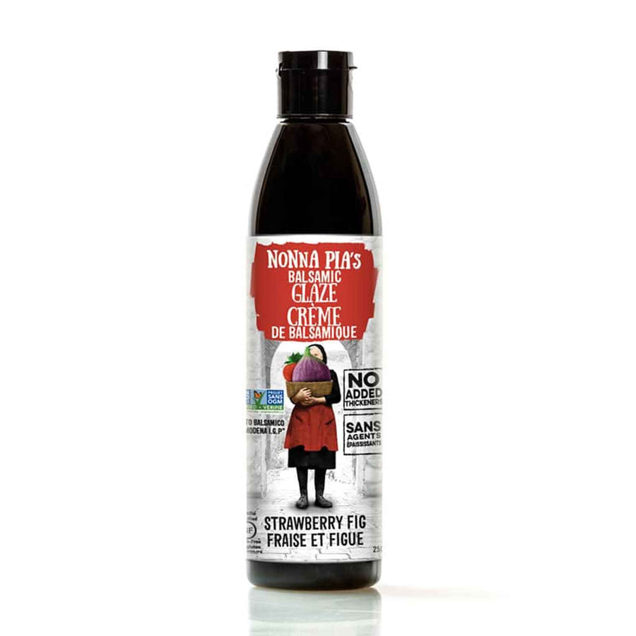 Nonna Pia's Balsamic Glaze - Strawberry Fig, 250ml