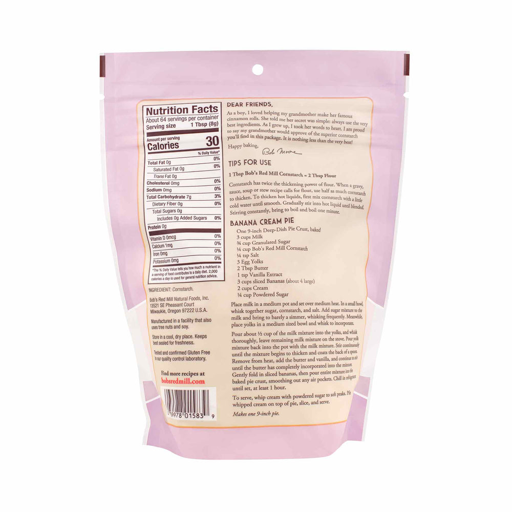 Bob's Red Mill Cornstarch, 510g