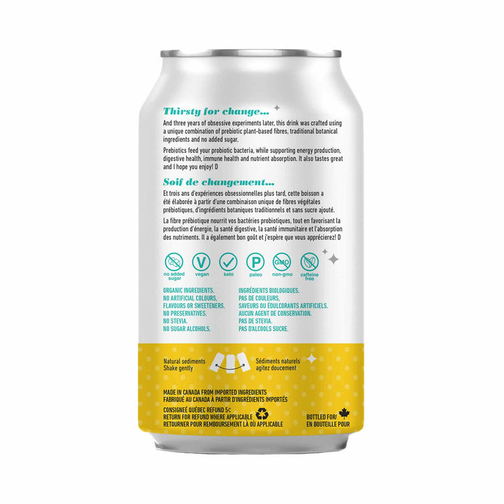 Crazy D's Twisted Citrus Sparkling Prebiotic, 4x355ml