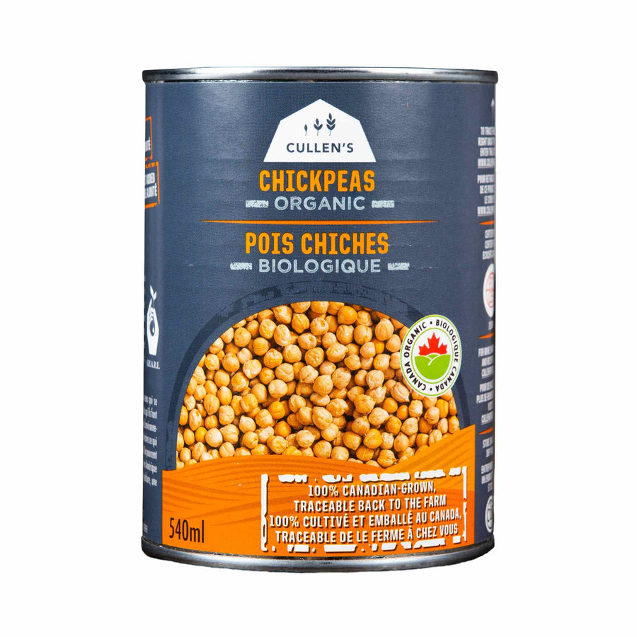 Cullen's Organic Chickpeas, 540ml