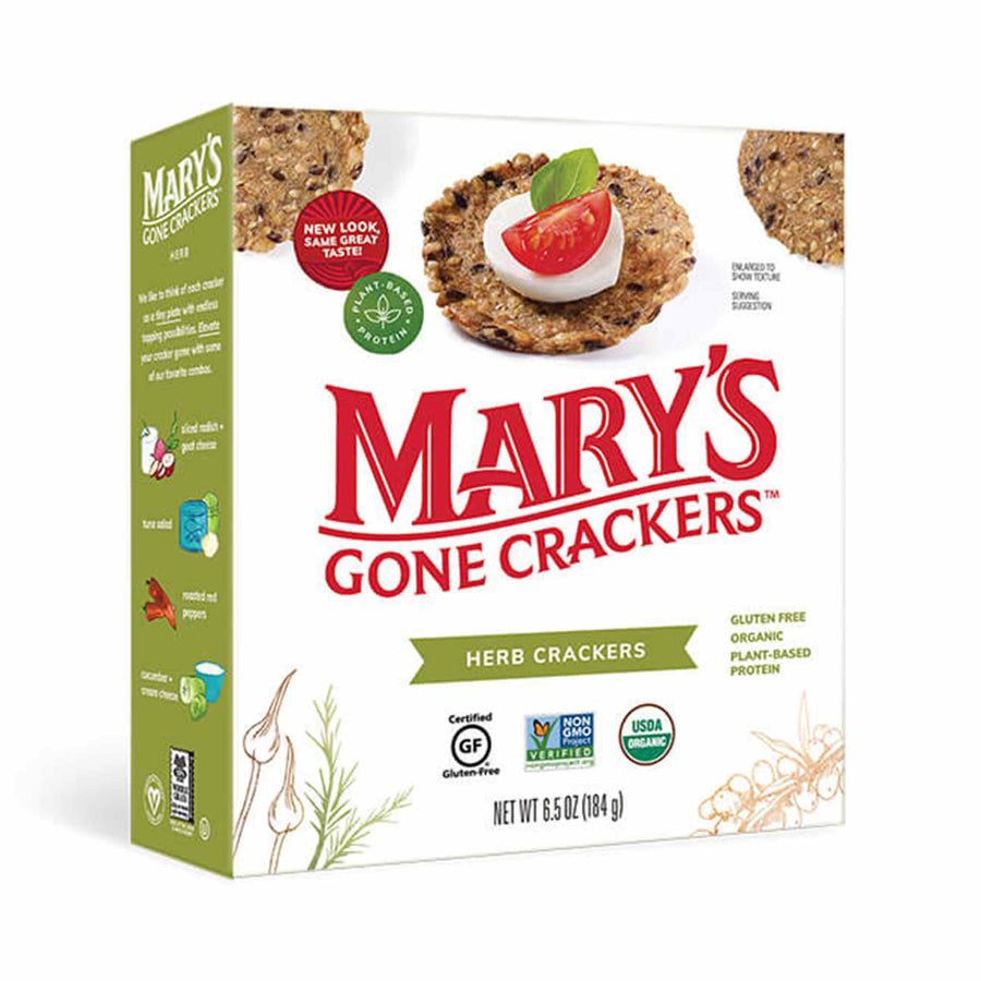 Mary's Herb Crackers, 184g
