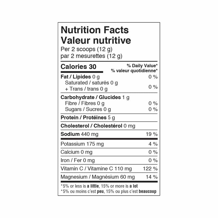 Organika Effervescent Electrolytes + Enhanced Collagen - Wild Berry, 360g