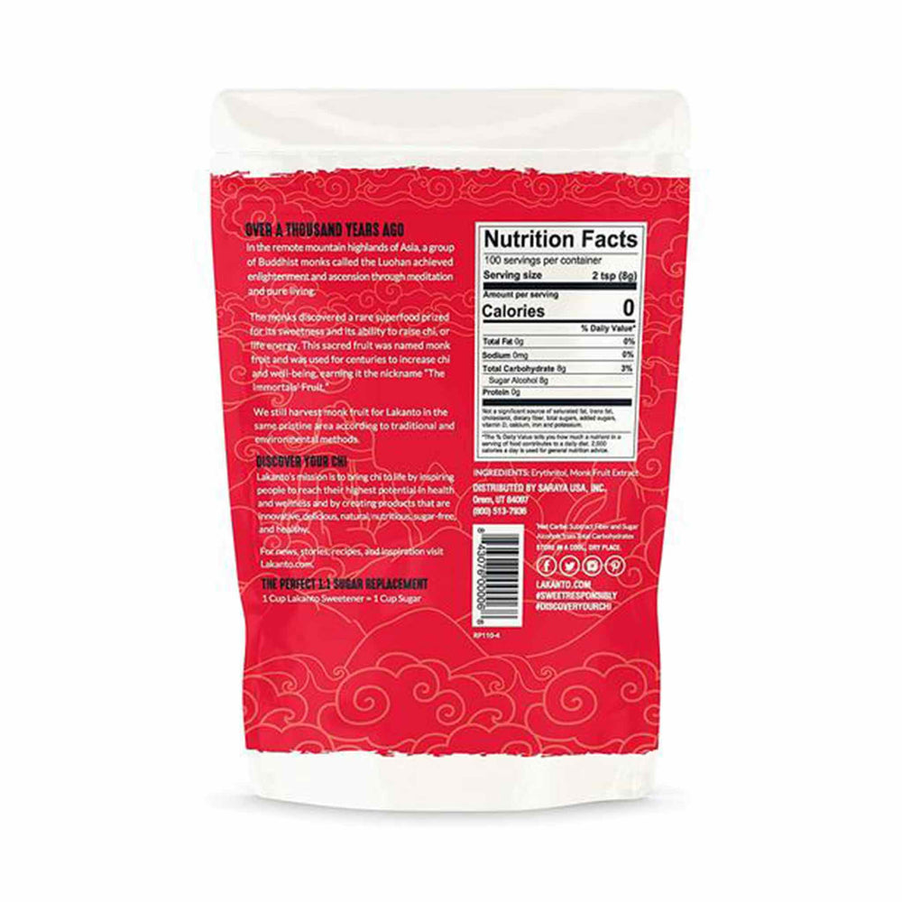 Lakanto Classic Monkfruit Sugar Free Sweetener, 800g