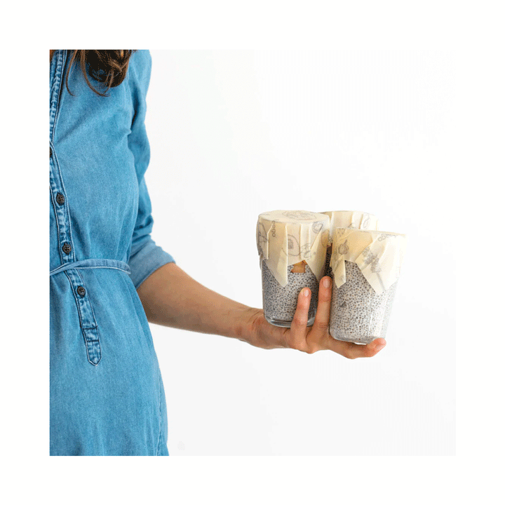 Abeego Beeswax Food Wrap (Small), 5-Pack