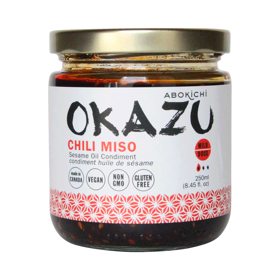 Abokichi OKAZU - Chili Miso - Japanese Chili Miso Oil Condiment, 230ml