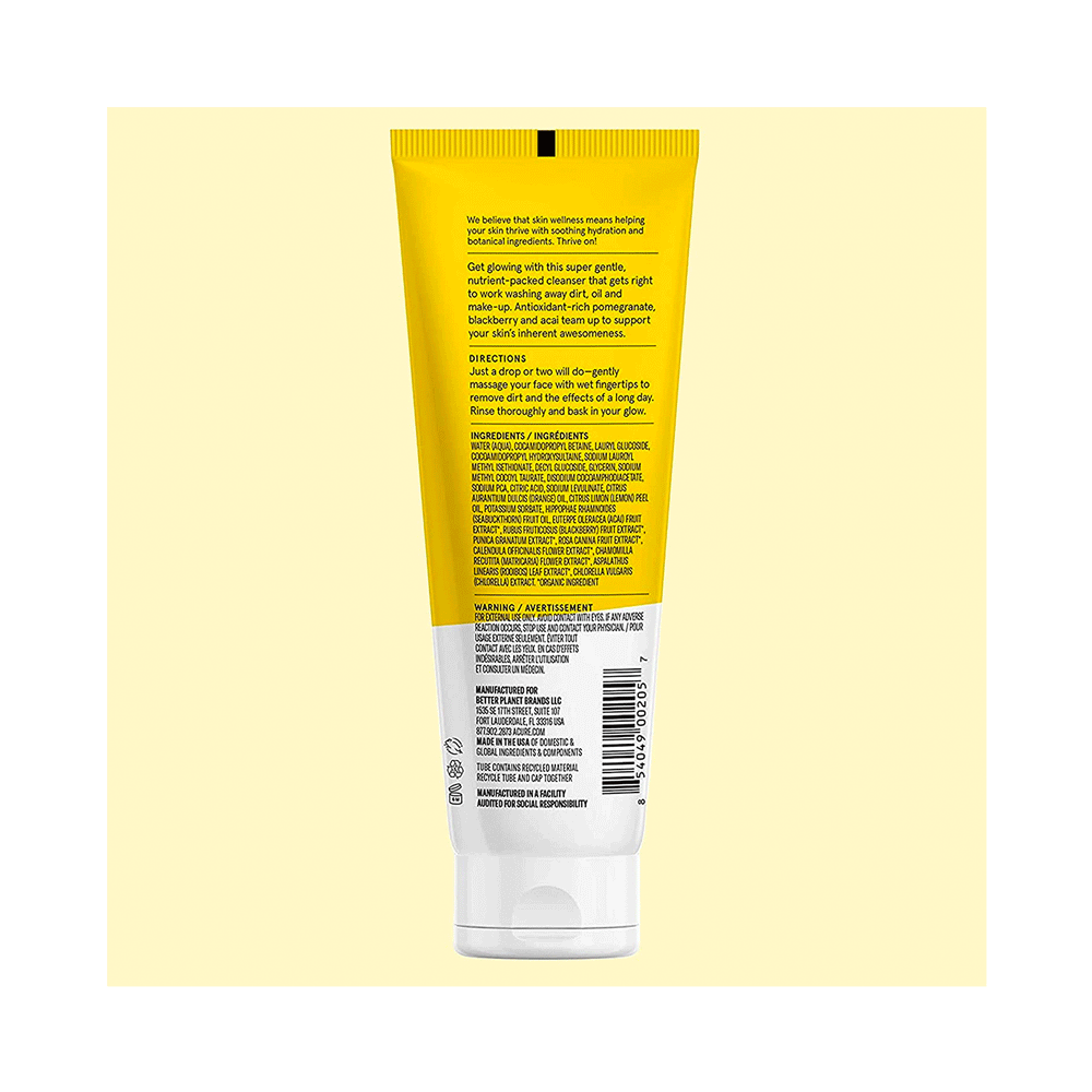 Acure Brightening Cleansing Gel, 118ml