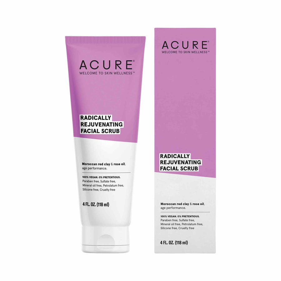 Acure Radically Rejuvenating Facial Scrub, 118ml