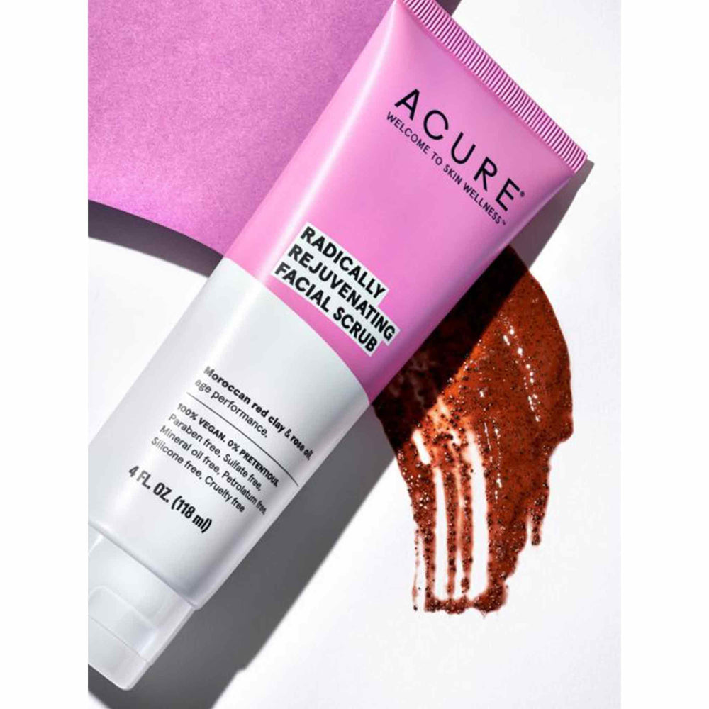 Acure Radically Rejuvenating Facial Scrub, 118ml