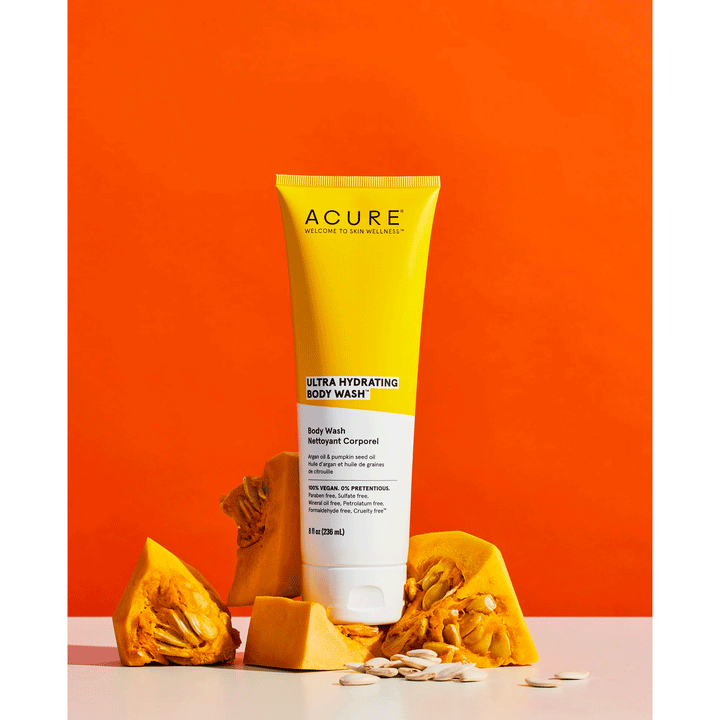 Acure Ultra Hydrating Body Wash With Argan and Pumpkin, 236ml