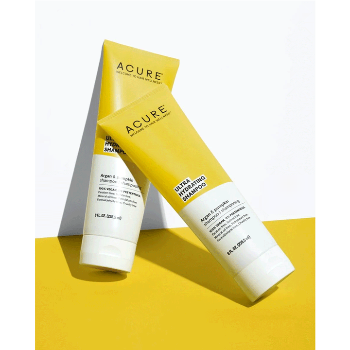 Acure Ultra Hydrating Shampoo With Argan and Pumpkin, 236ml