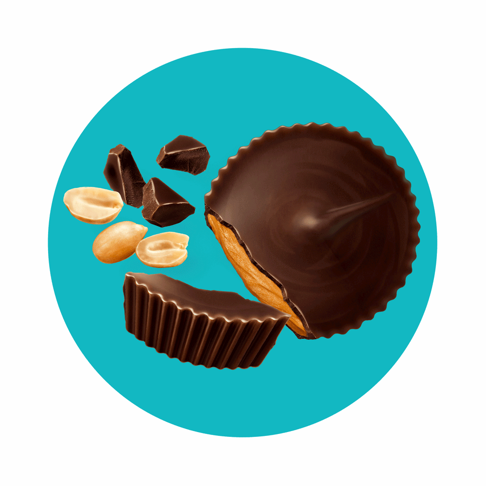 ChocXO 56% Dark Chocolate Peanut Butter Cups, 98g