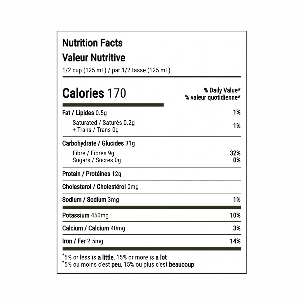 Earth's Choice Organic Black Beans (No Salt Added), 398ml