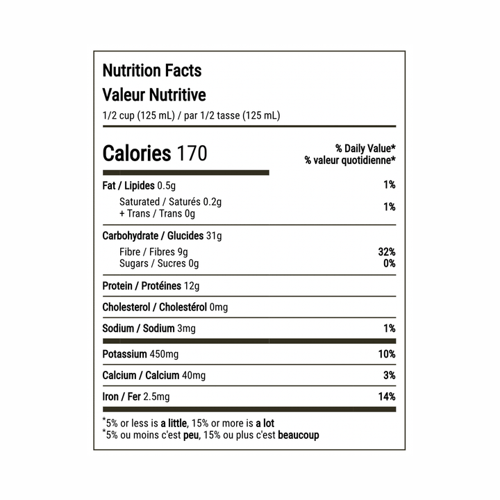 Earth's Choice Organic Black Beans (No Salt Added), 398ml