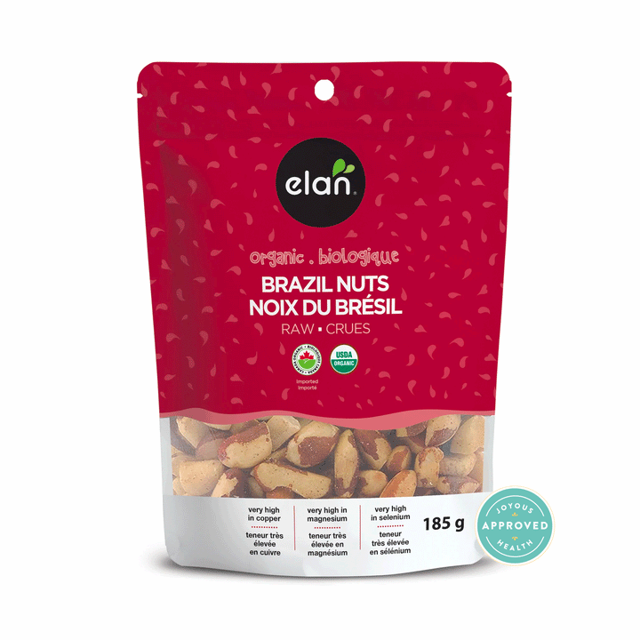 Elan Organic Raw Brazil Nuts, 185g