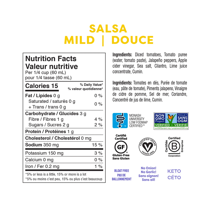 Fody Mild Salsa, 450ml