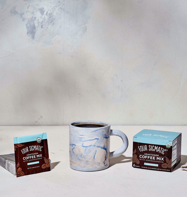 Four Sigmatic Adaptogen Coffee Mix With Ashwagandha - Balance, 10x2.5g Sachets