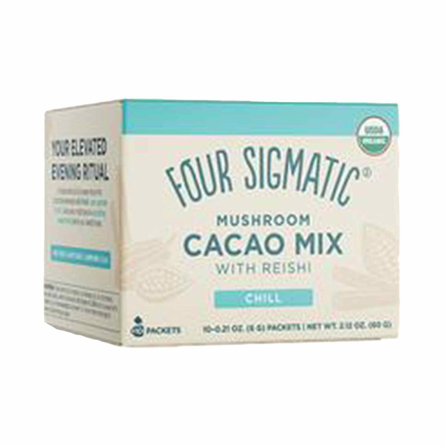 Four Sigmatic Mushroom Cacao Mix With Reishi, 10x6g Sachets