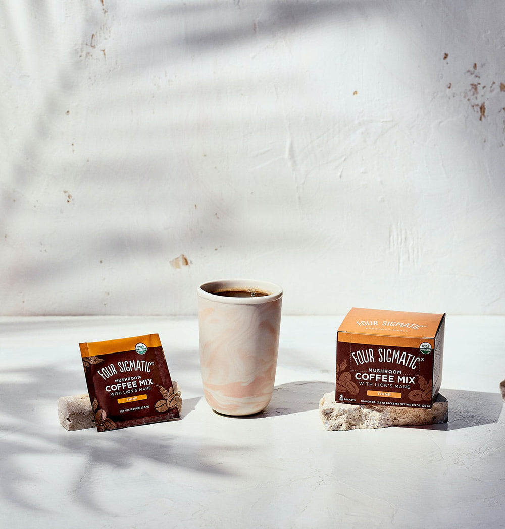 Four Sigmatic Mushroom Coffee Mix With Lion's Mane, 10x2.5g Sachets