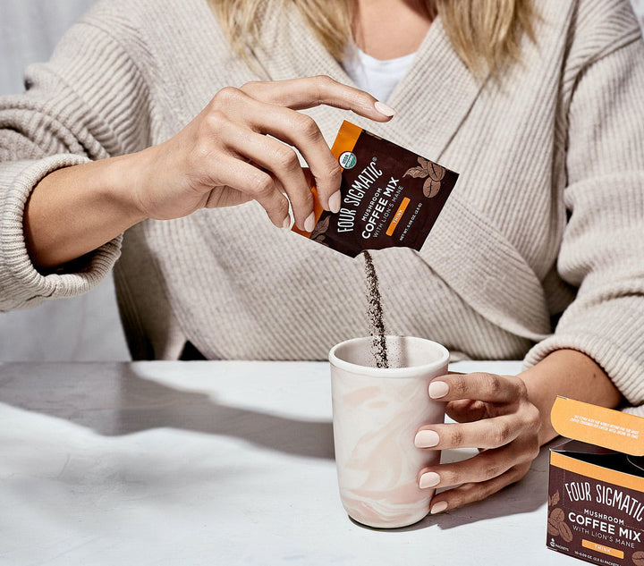 Four Sigmatic Mushroom Coffee Mix With Lion's Mane, 10x2.5g Sachets