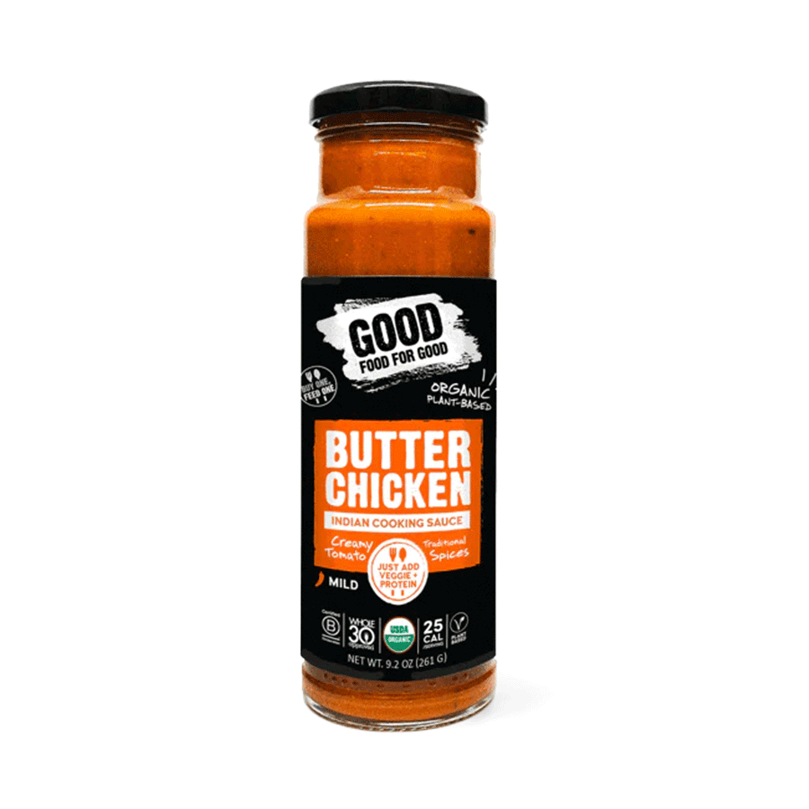 Good Food For Good Organic Butter Chicken Sauce, 261g