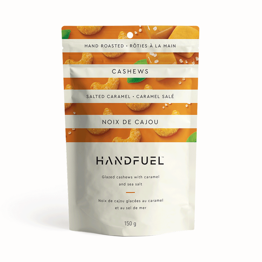 Handfuel Salted Caramel Cashews, 150g