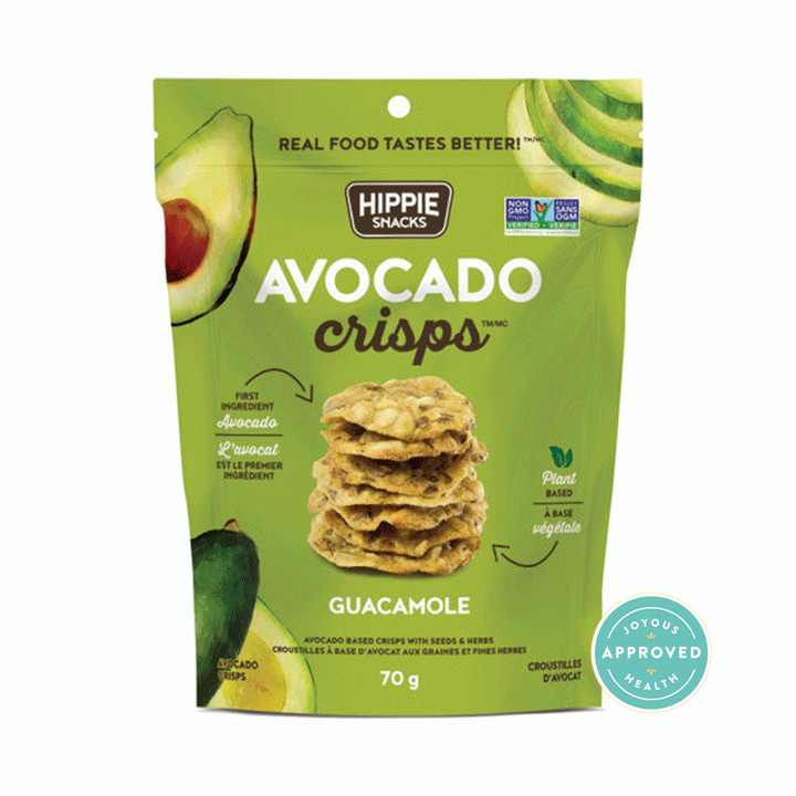 Hippie Snacks Guacamole Avocado Crisps, 70g