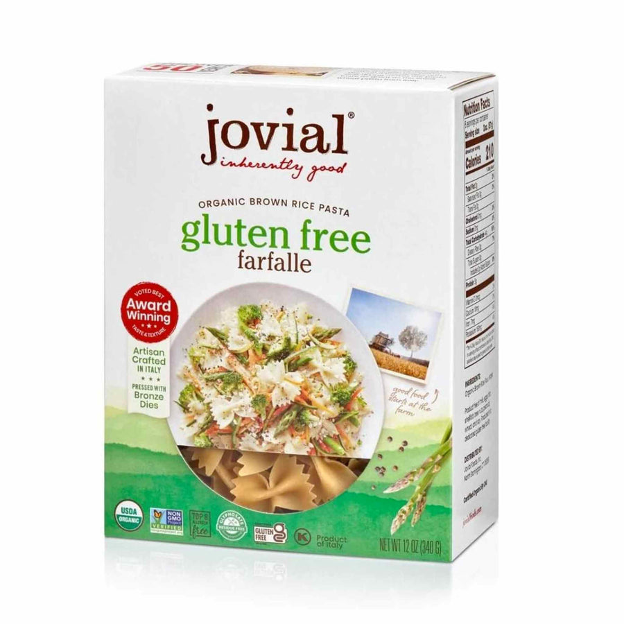 Jovial Organic Brown Rice Farfalle, 340g