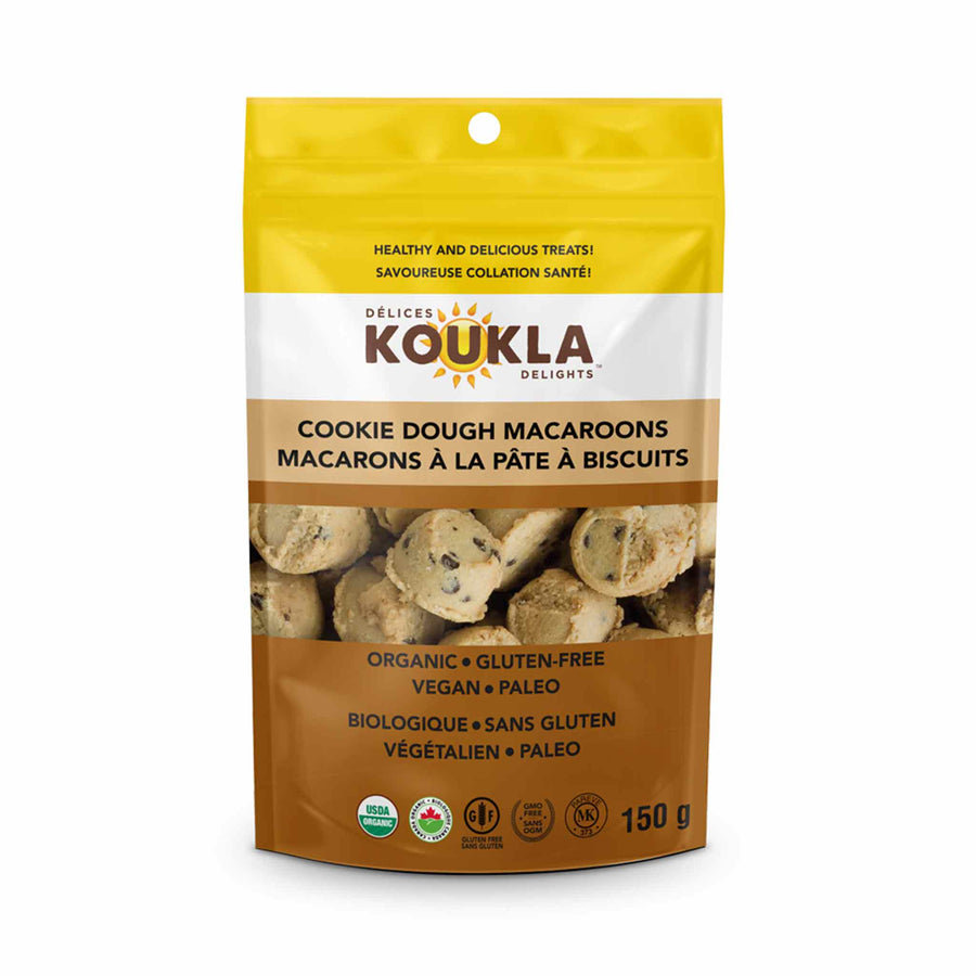 Koukla Delights Organic Cookie Dough Macaroons, 150g