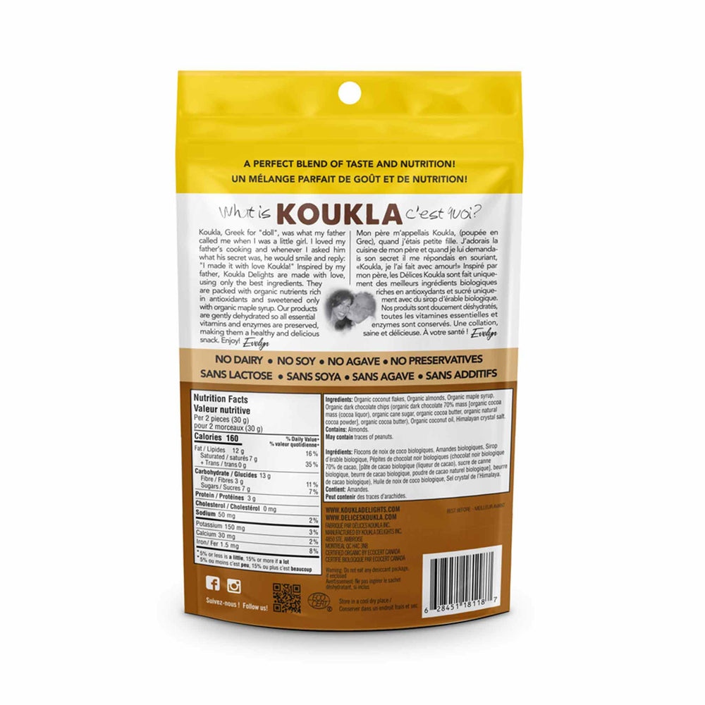 Koukla Delights Organic Cookie Dough Macaroons, 150g