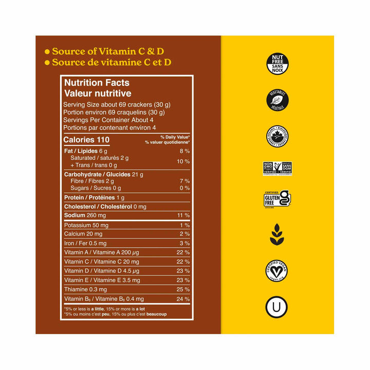 Made Good Star-Puffed Crackers - Cheddar, 121g