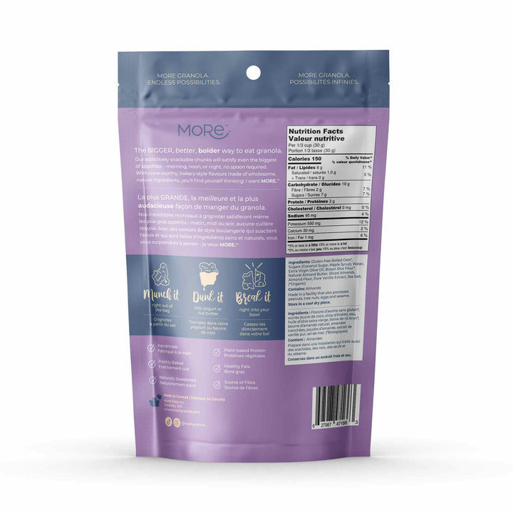 More Granola Salted Caramel Snackable Granola Chunks, 250g
