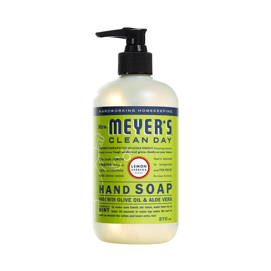 Mrs. Meyers Lemon Verbena Liquid Hand Soap, 370ml