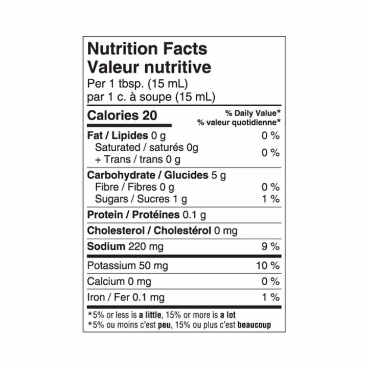 Naked & Saucy Organic Soy Sauce Substitute - Lightly Sweet, 296ml
