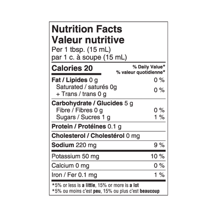 Naked & Saucy Organic Soy Sauce Substitute - Lightly Sweet, 473ml