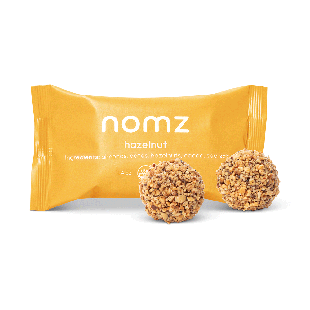 Nomz Hazelnut Energy Bites, 12x40g