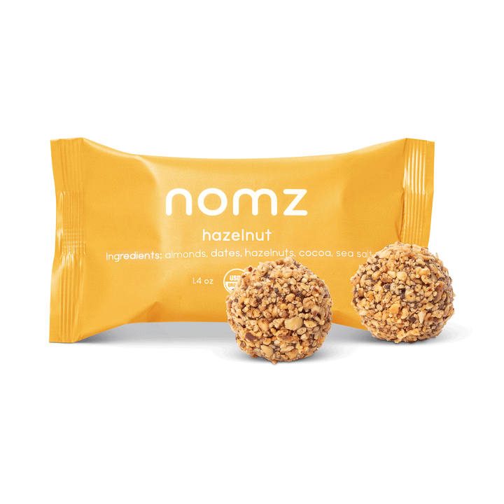 Nomz Hazelnut Energy Bites, 12x40g