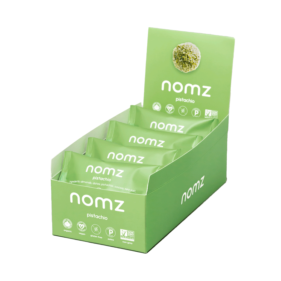 Nomz Pistachio Energy Bites, 12x40g