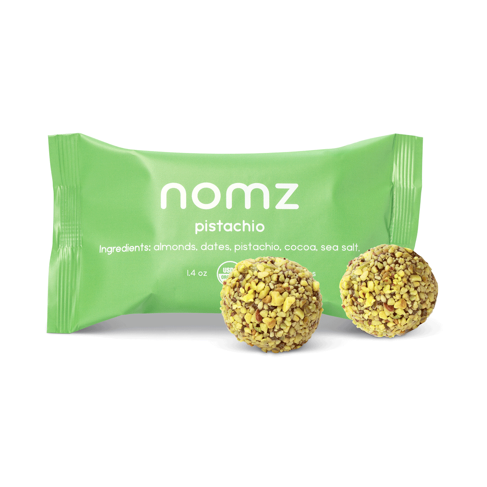 Nomz Pistachio Energy Bites, 12x40g