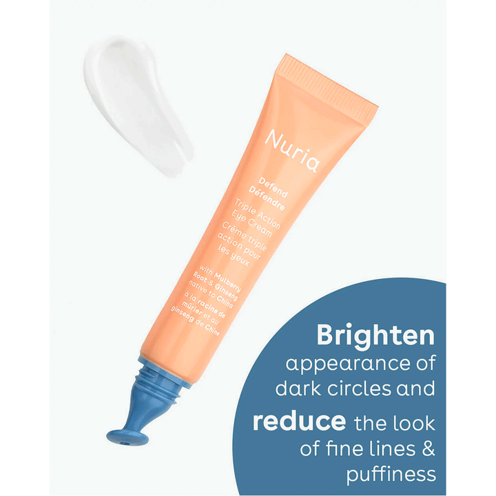 Nuria Beauty Defend Triple Action Eye Cream, 5ml